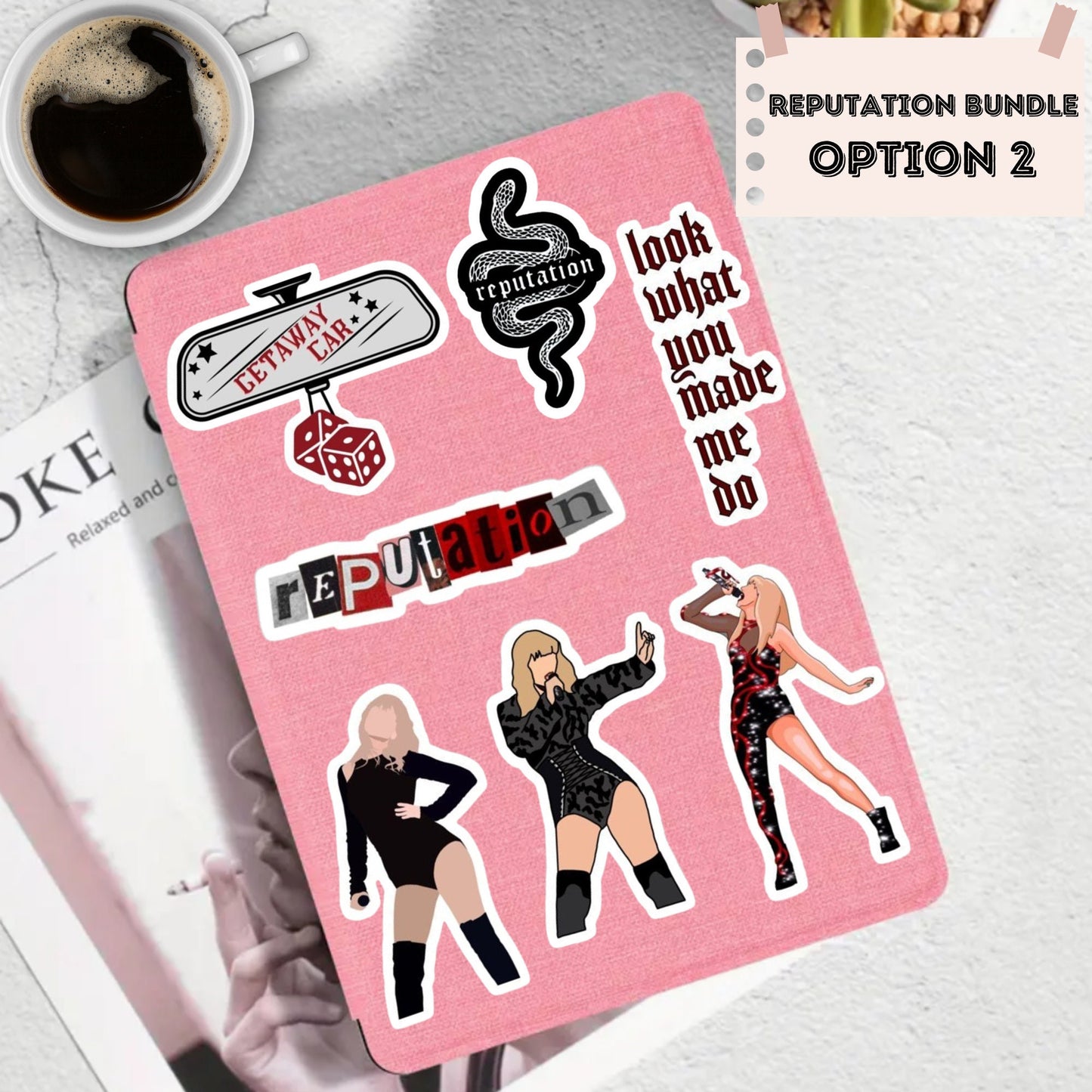 Free Shipping! TS Era Stickers, TS Stickers, Vinyl Laptop Sticker Water Bottle , Merch Fan Gift for Her