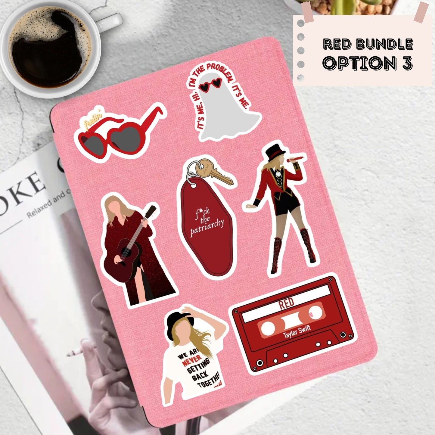 Free Shipping! TS Era Stickers, TS Stickers, Vinyl Laptop Sticker Water Bottle , Merch Fan Gift for Her