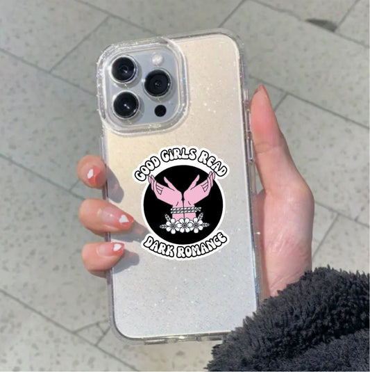 Good Girls Read Dark Romance Sticker, Tumbler Sticker, Romance Readers Kindle Sticker