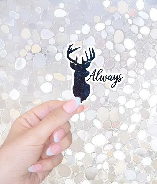 Free*Shipping! After All This Time, Always, HP Sticker, Minimalistic Sticker, Kindle Sticker, Water Bottle Sticker