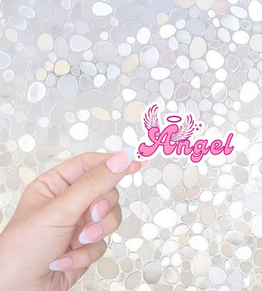 Free Shipping- Y2K Angel Sticker for Kindle, Waterbottle, Laptop
