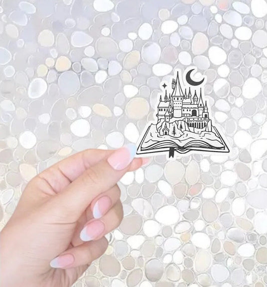 Free Shipping! Castle Sticker, HP Vinyl Sticker