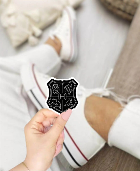Free * Shipping- Minimalist HP House Crest Sticker, Tumbler Stickers, Kindle Stickers, Tablet Stickers
