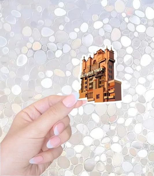 Free Shipping- Tower of Terror Sticker