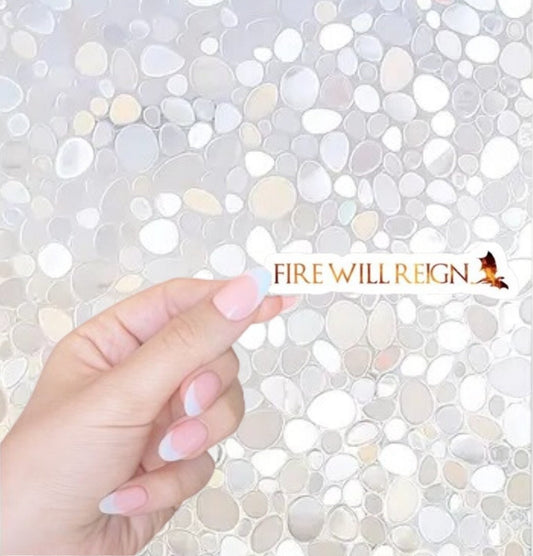 Free Shipping- Fire Will Reign Dragon Sticker for Kindle, Waterbottles, Laptop