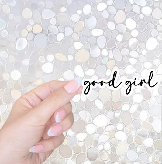 Free Shipping- Good Girl, Spicy Romance Kindle Sticker, Waterbottle Sticker