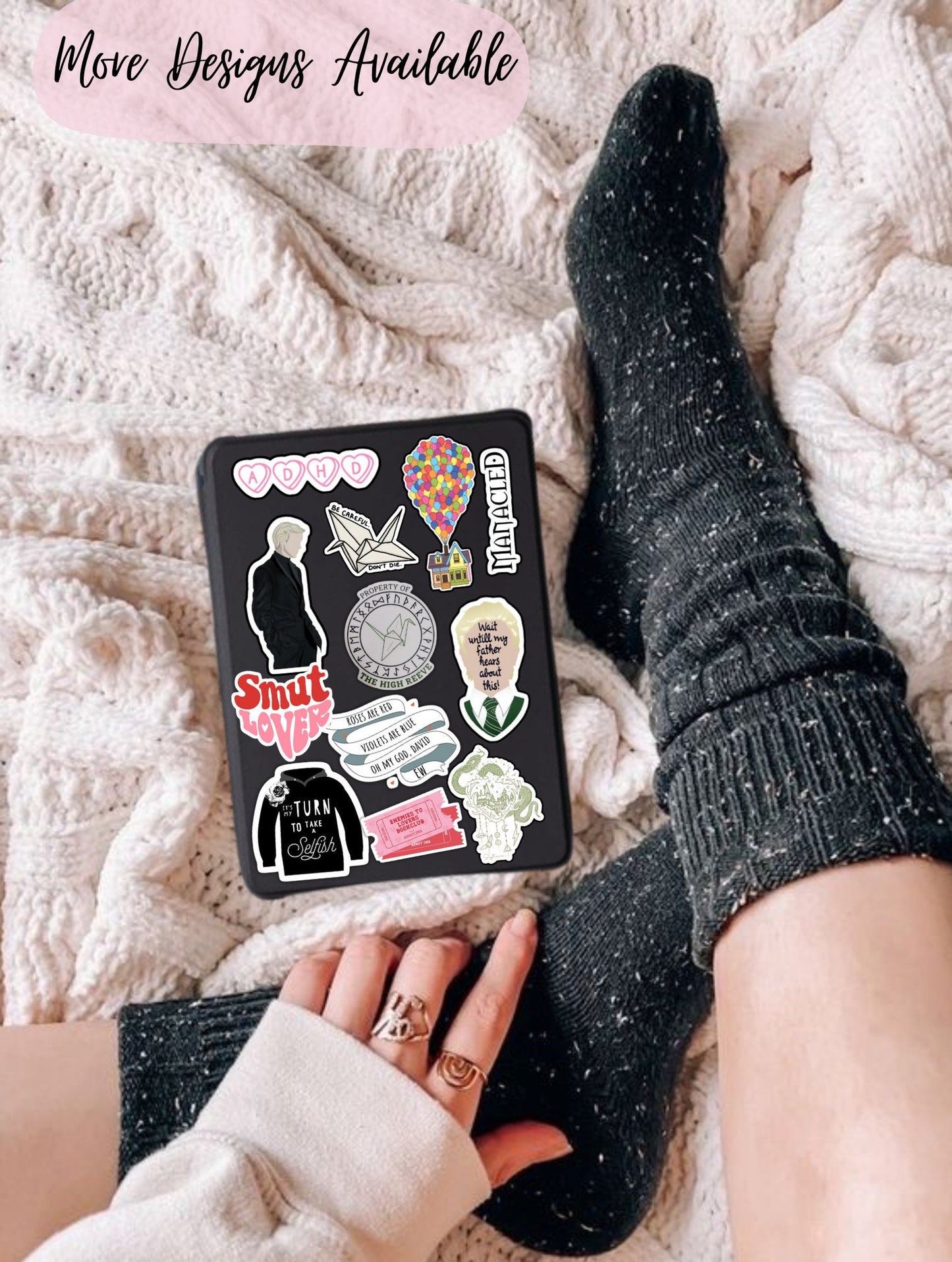 Free Shipping- Slow Burn Bookclub Kinde Sticker, Waterbottle Sticker, Laptop Sticker